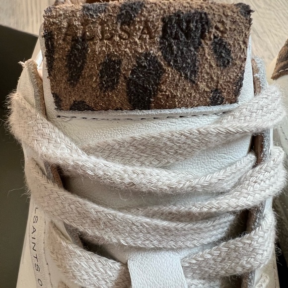 All saints sheer leopard sneaker, distressed - Picture 12 of 14